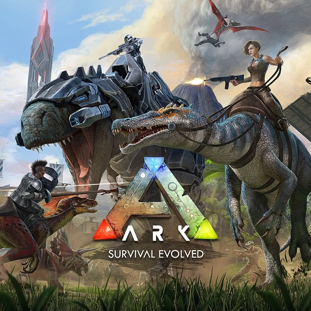 ARK: Survival Evolved dinosaur encounter in the wild