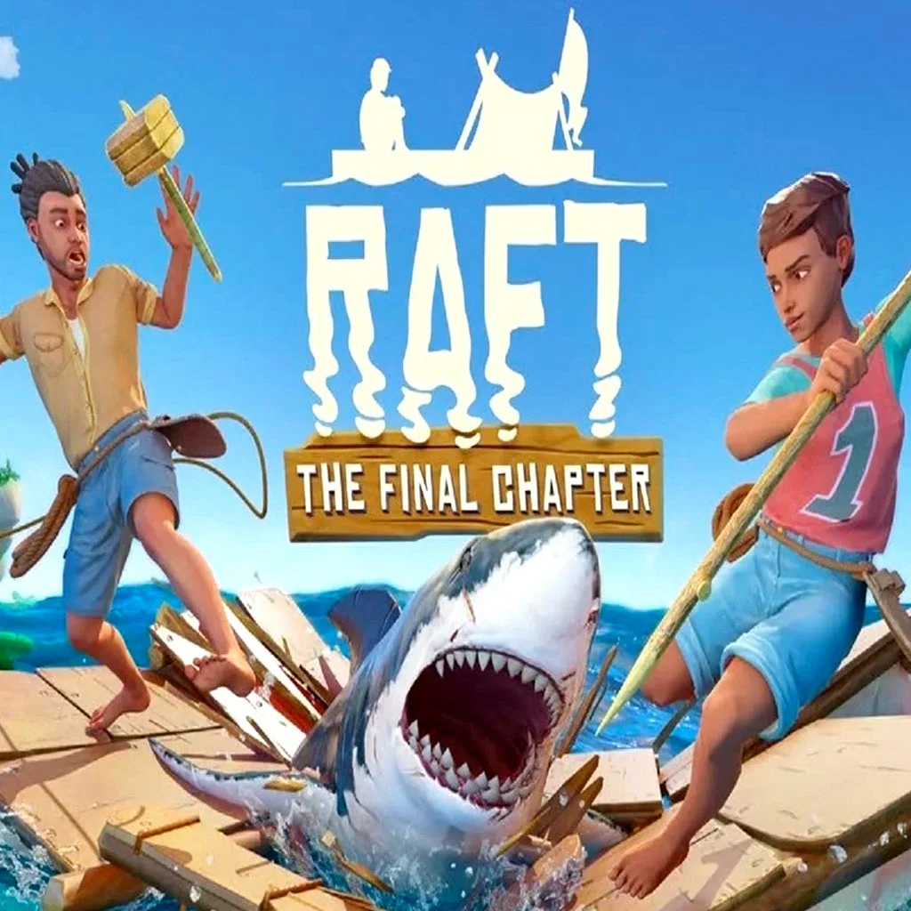 Raft ocean survival crafting on a floating base